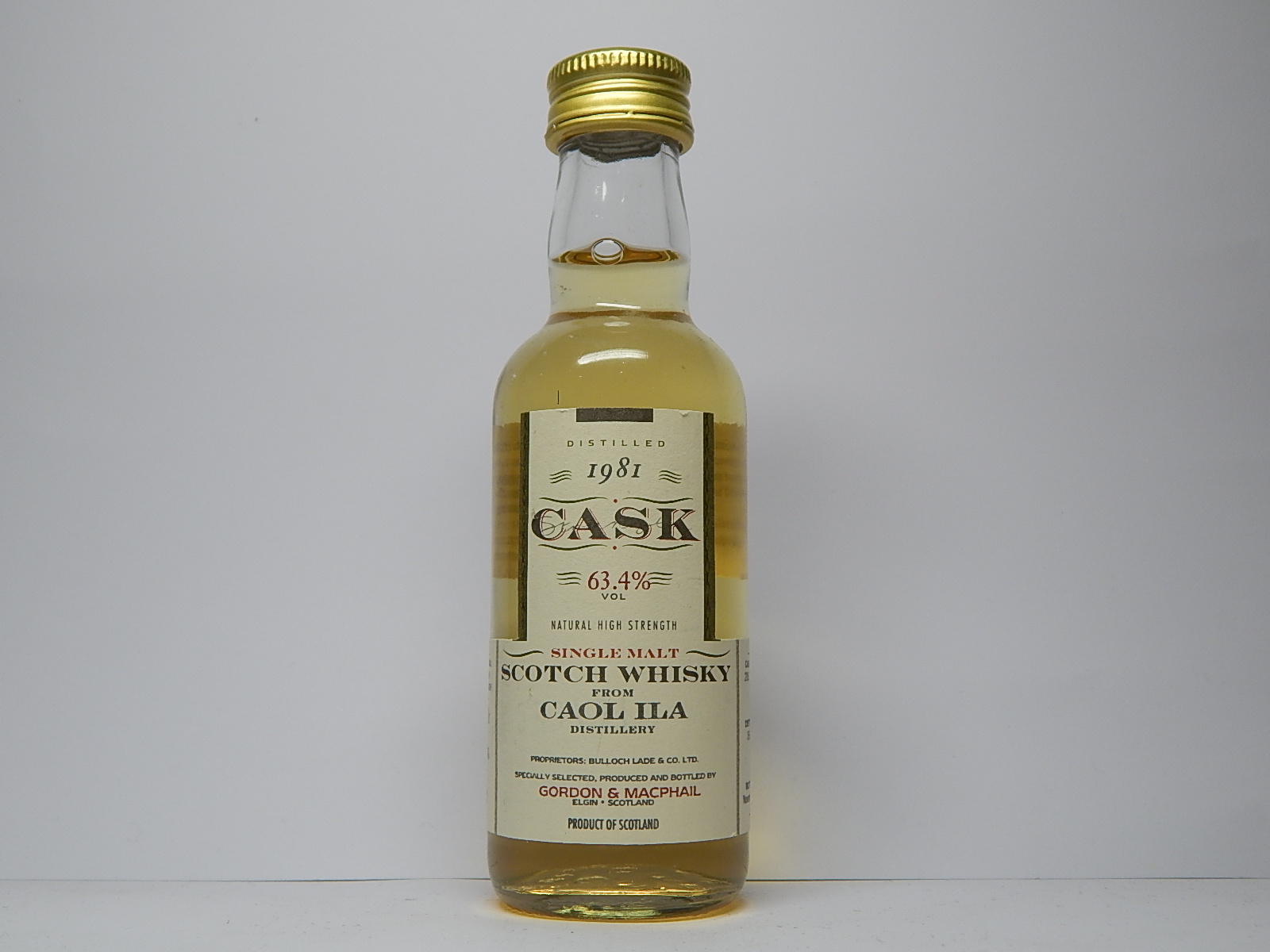 SMSW 15yo 1981-1996 "G&M Cask" 5cl 63,4%VOL